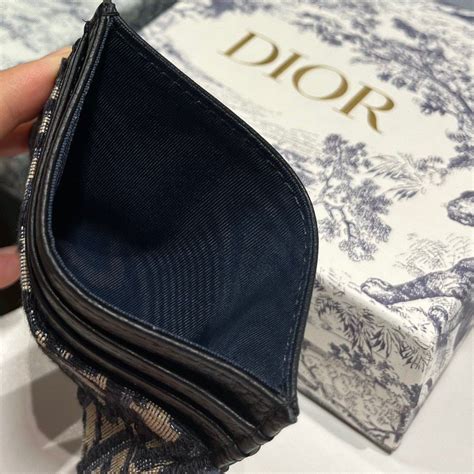 christian dior small wallet|Christian Dior card holder.